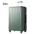 Expandable 24'' Hardshell Carry ABS Luggage TSA with Lock On Suitcase
