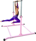 Pink Gymnastics with for Foam Ideal Expandable Bar Training Kip Free - Pad