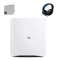 Set with Gaming Bundle White BOLT 4 Head Console Pro Like New Only AXTION 1TB Gaming PlayStation