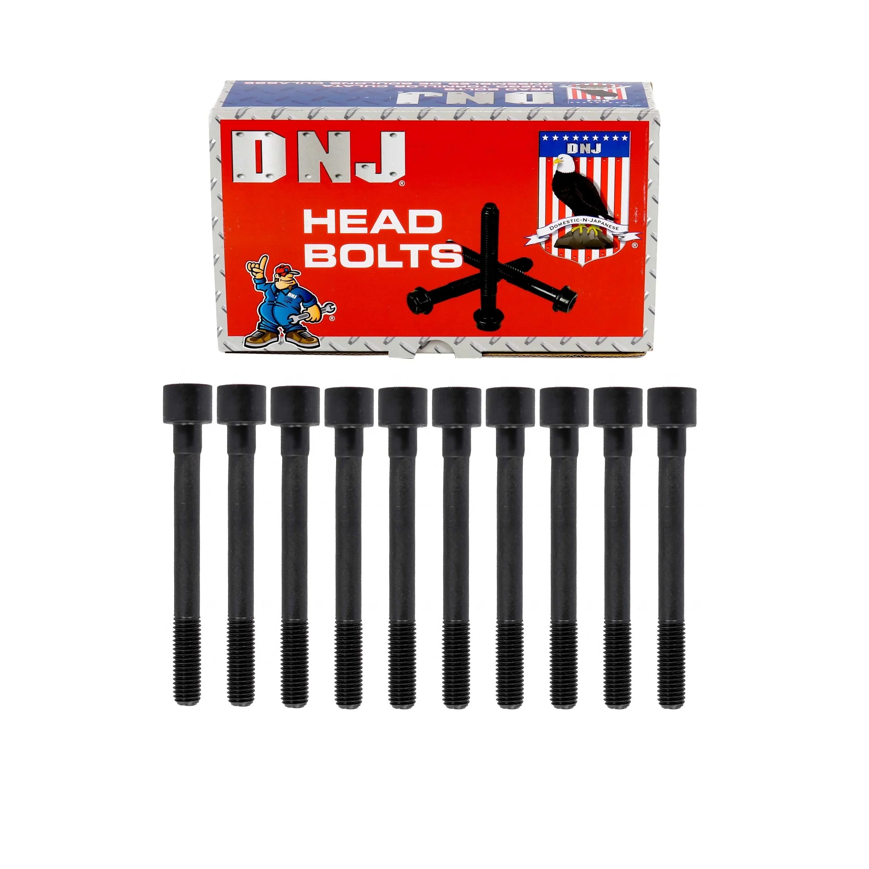 DNJ 200SX & DOHC HBK640 Bolt Fits 16v Kit L4 Cars Nissan 91-99 Trucks Head 1.6L