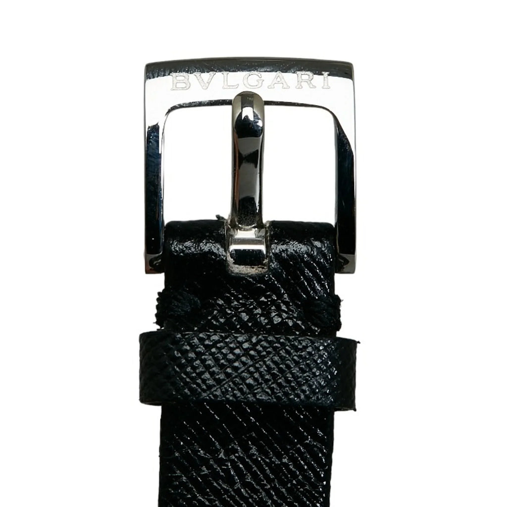 Pre-Owned Quartz BVLGARI Stainless B Ladies Watch Zero Dial BZ23S One Navy (Good) Bvlgari Diamond Shell Steel