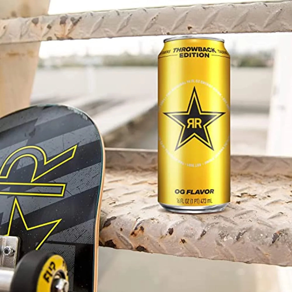 Of Vary Energy Edition: O.G., Fl - Drink, 16 Rockstar 12) Throwback Oz (Pack May Packaging