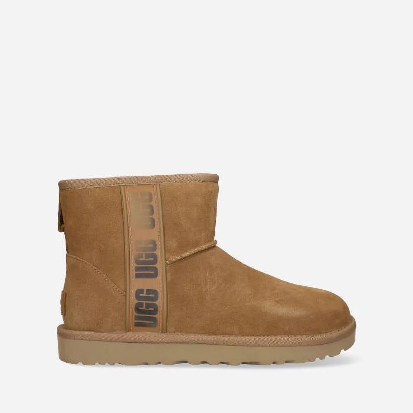 Ii Women's UGG Side Logo Boots Mini CHESTNUT Classic