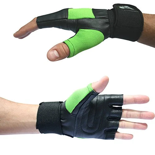 Best with 12" - Lifting&Trade Nordic & XSmall) for Support -(Green, Cross Lifting Weightlifting, Workout, by Training for Gym Weight Wrist Fitness Gloves - Women & Men
