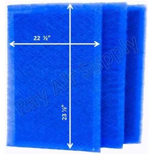 Pads 24x26 Refills Air Dynamic (3 Cleaner Filter Pack) Replacement