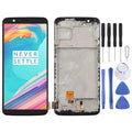 TFT Assembly Parts 5T and Digitizer Screen Cellphone A5010 Full LCD (Black) Frame Repair fabric with For OnePlus