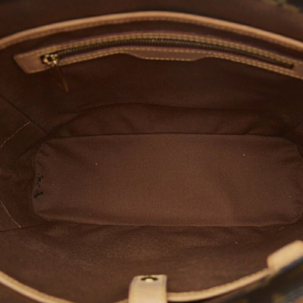 Bag PVC (Good) Brown Shoulder GM Vavin M51170 Women's Leather Tote Monogram Pre-Owned