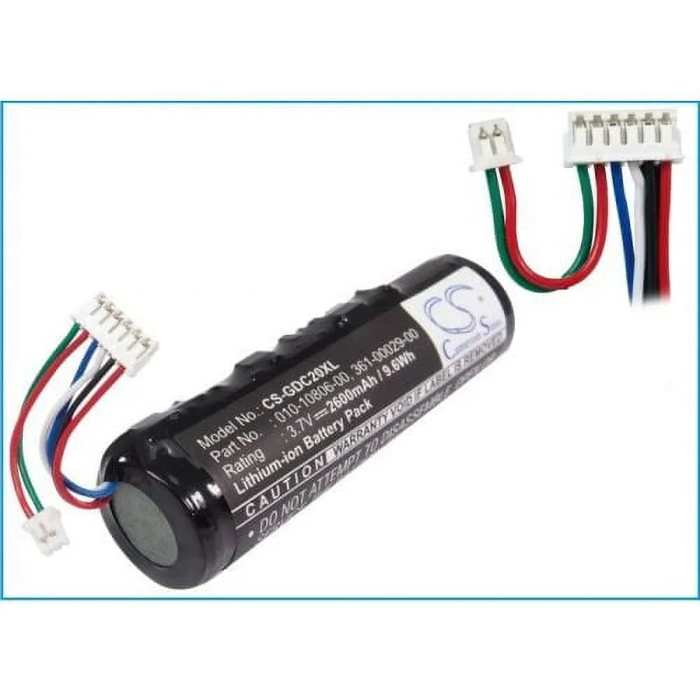 Battery Li-ion Extended DC30 Garmin 2600mAh