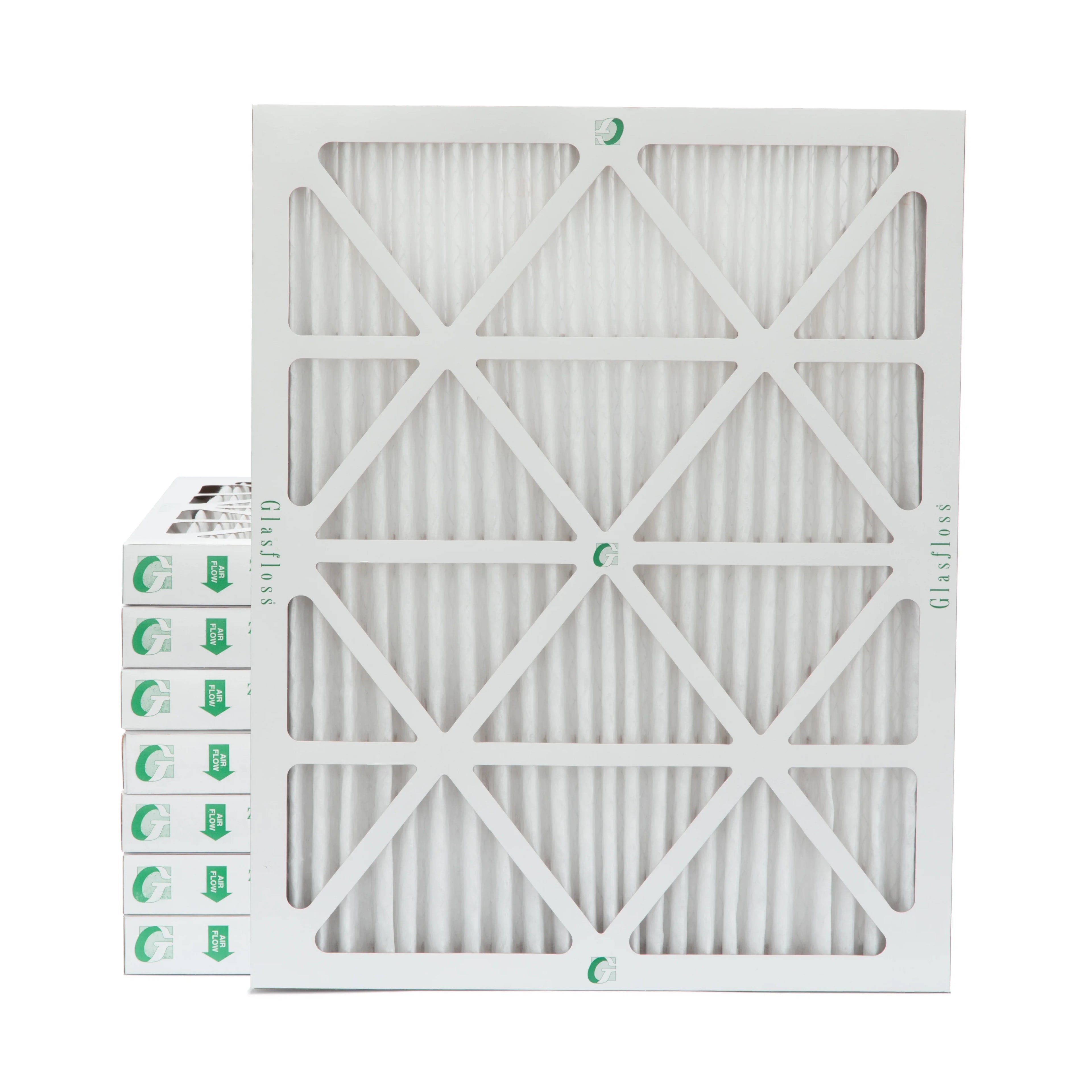 by Pleated Industries. Furnace 1-3/4 16x20x2 Filters 10 ) 15-1/2 x Glasfloss Air AC dimension: x 19-1/2 Pack ( MERV 8 Exact