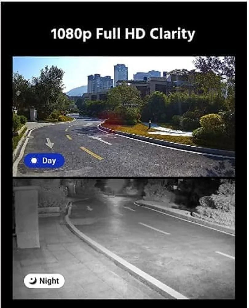 Camera 1080P Image Focus 4 AHD, STARVIS OSD In/exterior Security Variable CVI, CVBS) IR Dome IN True Camera Lens 1(TVI, 101AV Full-HD 2.8-12mm (White) WDR 2.4Megapixel Sensor