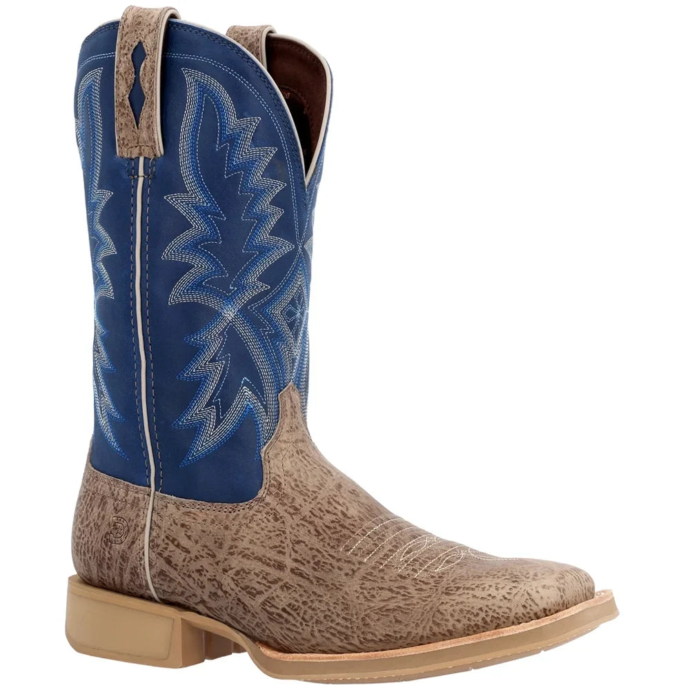Western Blue Rebel Weathered Pro Denim & dimension 8.5(W) Durango® Grey Lite™ Boot