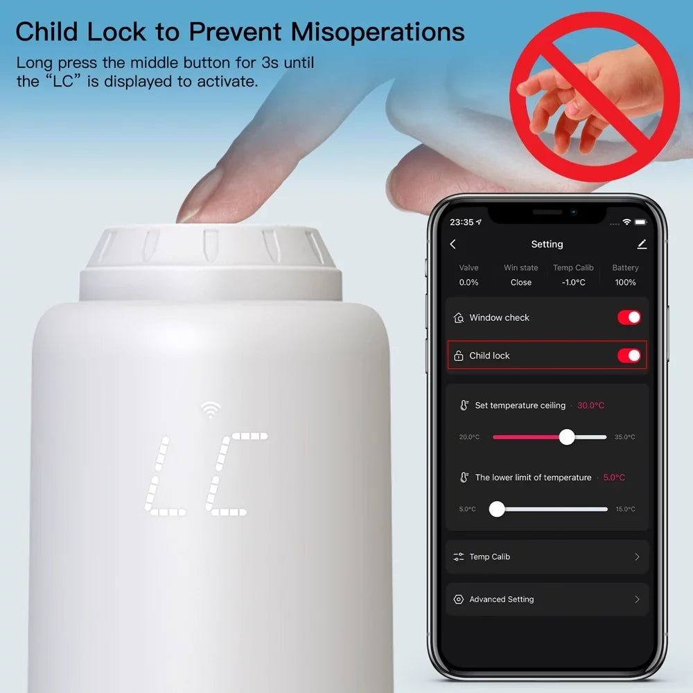 With App Compatible App Pristin Buzhi Valves Dsfen Valves Valves Dazzduo Temperature Compatible Compatible Wifi Thermostat,Temperature Dazzduo Temperature App Buzhi