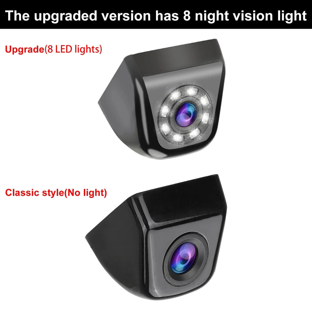 Parking Reverse Backup Rear Camera HD 170° View Vision 8LED Night Waterproof Car