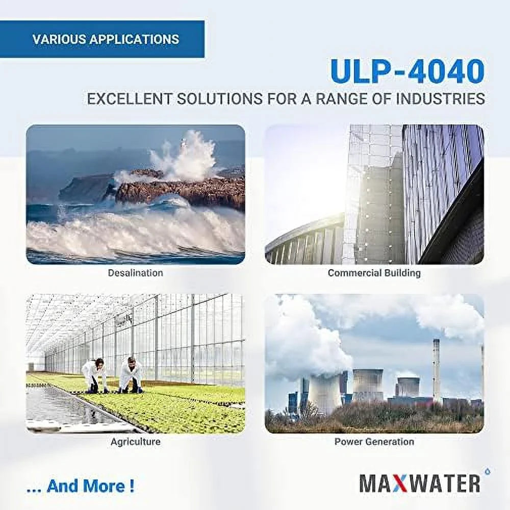 4040) RO 4040 Good Industrial Duty X Osmosis For (Ulp Reverse Membranes 4" Heavy 40"