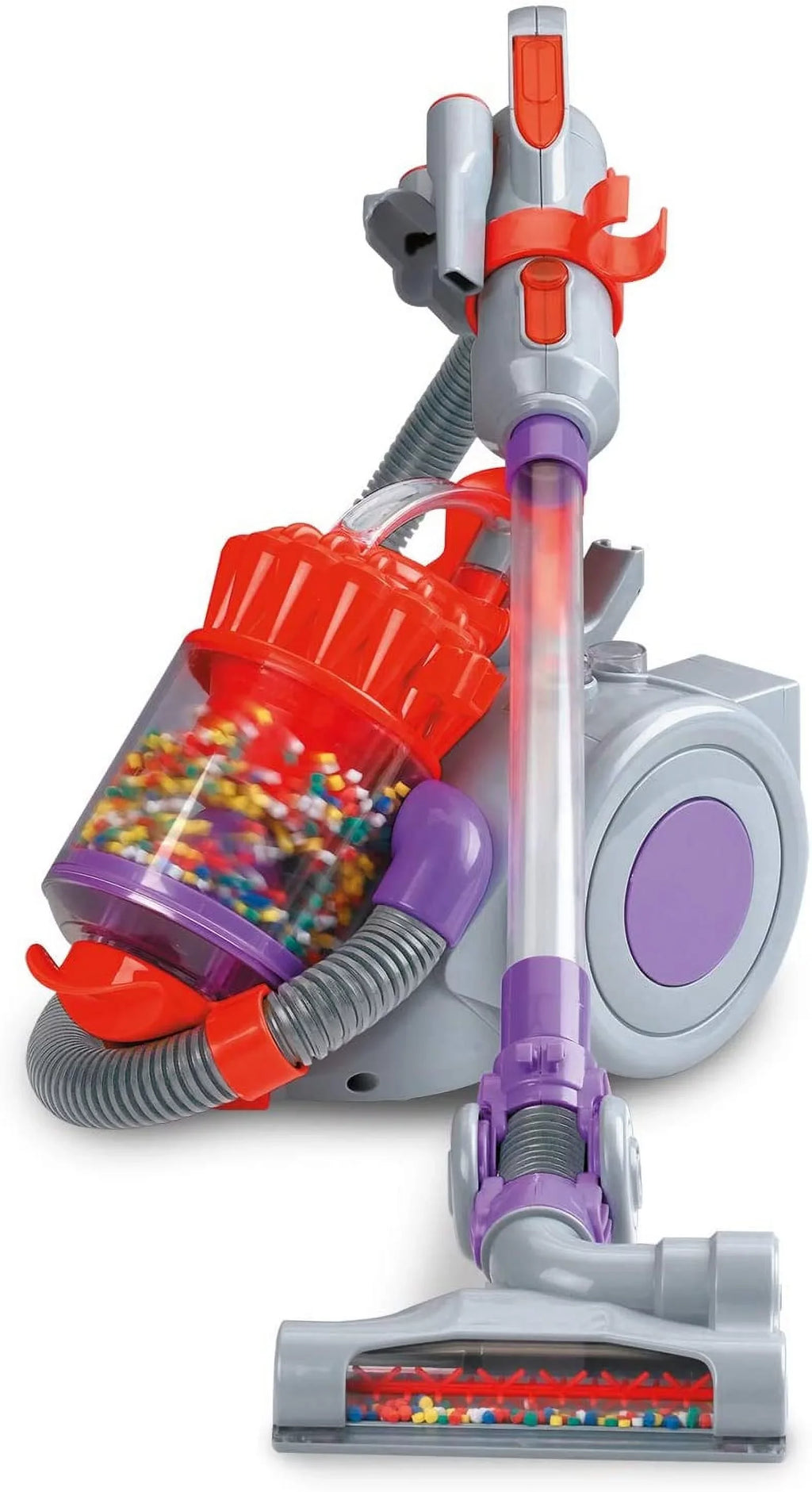 Like Vacuum Vacuum Working Real The Thing,Grey/Purple/Red Cleaner Just Aged Features Toy For DC22 Cleaner, Dyson Children DC22 Casdon 3+, Dyson Suction,