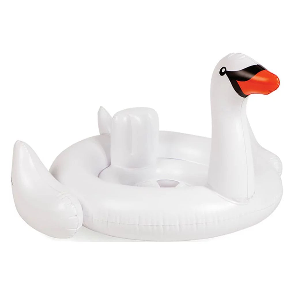 White SUNNYLIFE Baby Inflatable Swan