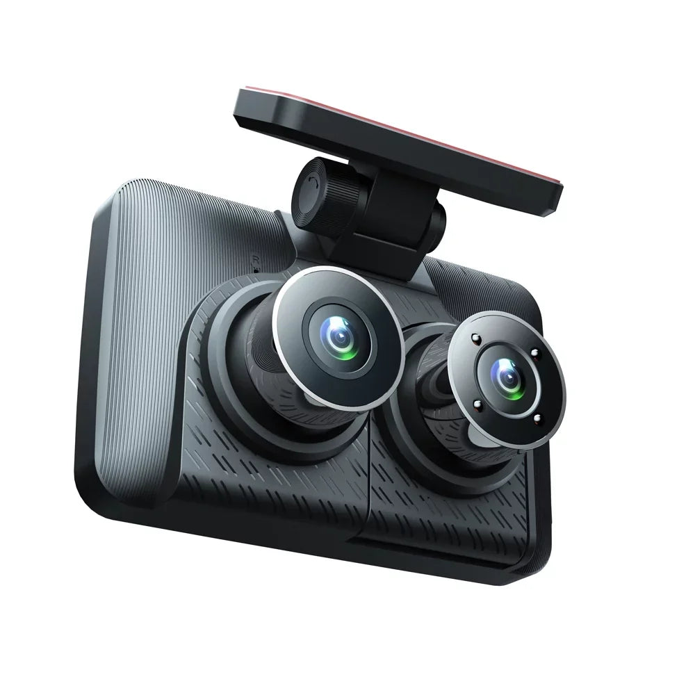 Car Wide Recorder Recorder Driving Rearview Angle Cam Clear Auto Safety Car Dash Cameras Video 4in 3 Htovila Mirror Recording Car