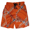 Cargo Trunks 4 Boys Shorts Swim Orange Board