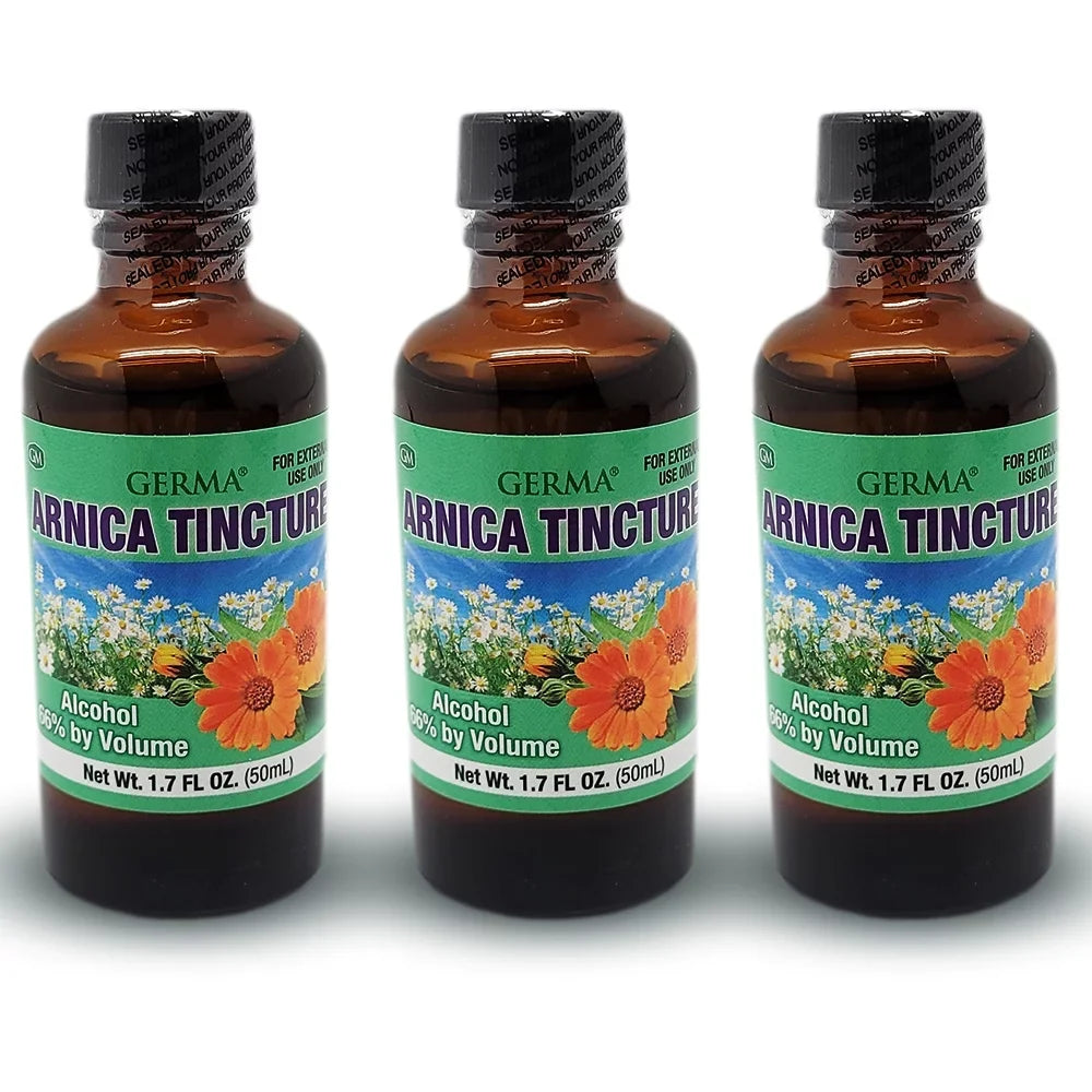 3 Body Helps Maintain Skin. for Germa Joint 1.7 Aches You Arnica a Pack and Counterirritant Healthy Pain, Topical Tincture. oz. Bruises. For of Analgesic.