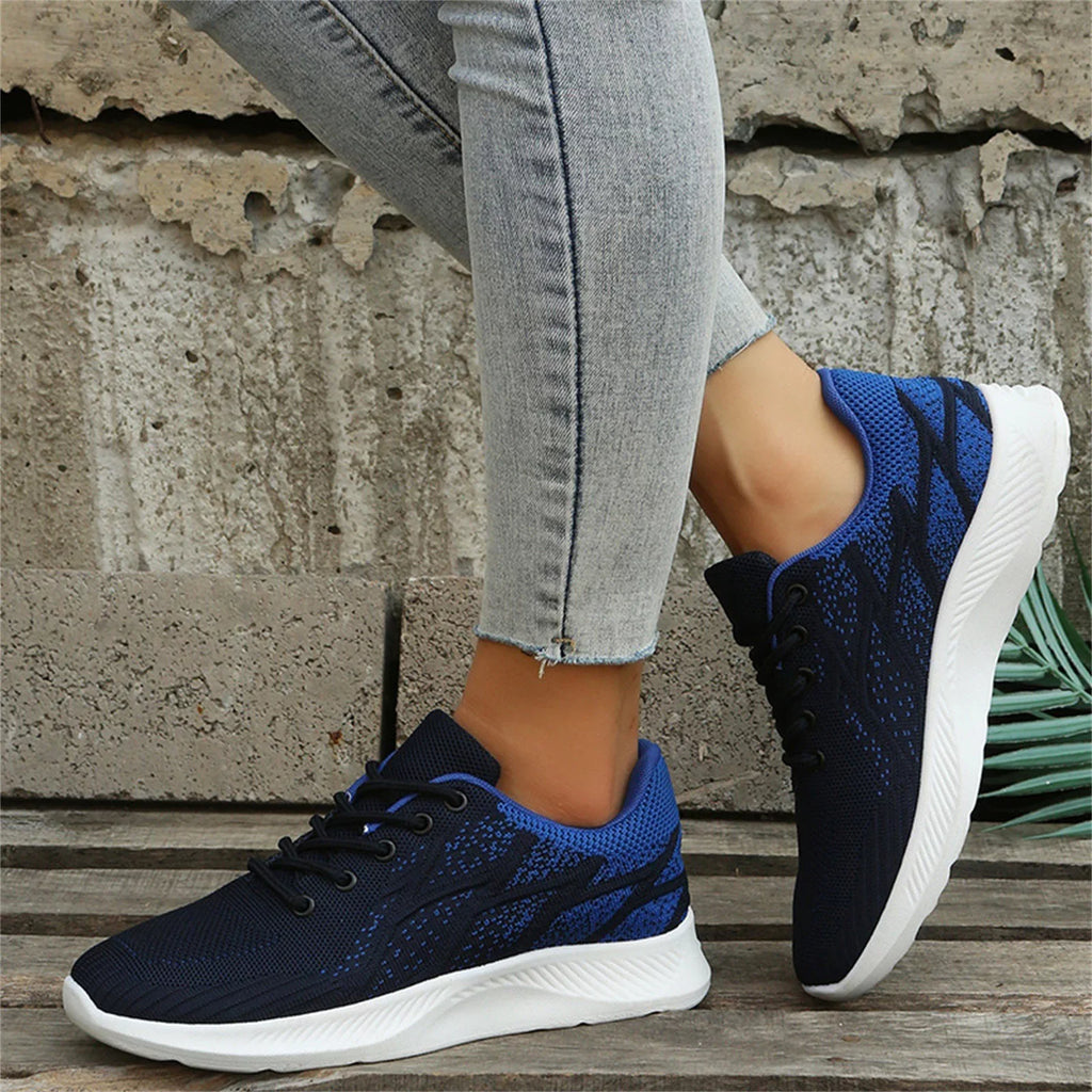 dimension Cross Colorblock Mesh Summer 1/2 Women Sneakers Women Sneakers Comfortable Fashion and Shoes and Autumn 11 Breathable Up AdBFJAF Lace Pattern