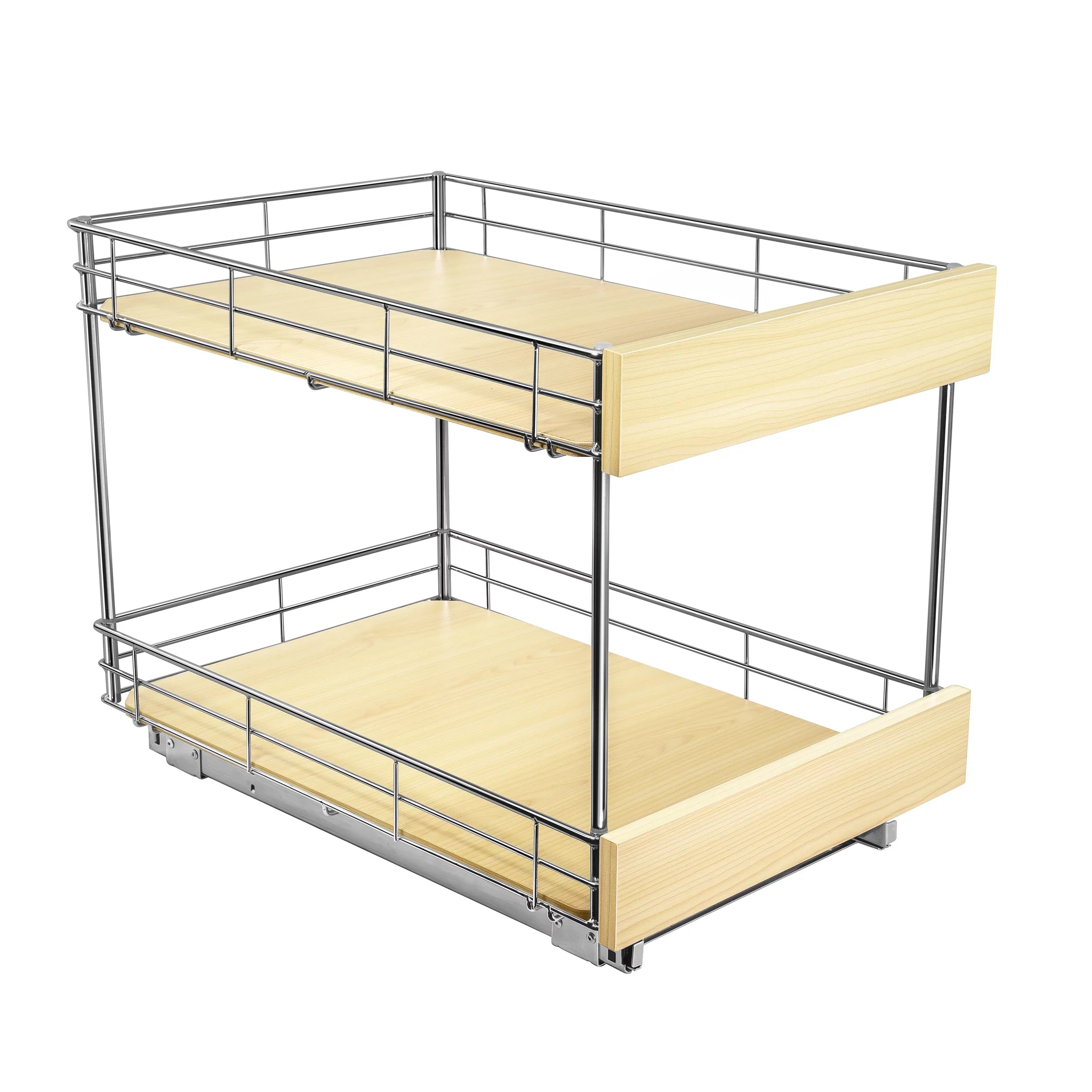 Sliding Cabinets 21", for Roll Warranty- Out - Out Ltd Shelf x Pans - Cabinet Pantry PROFESSIONAL® Out Organizer LYNK Kitchen - Double for Lifetime Shelves Pull 14" SELECT™ Slide Drawers Pots,