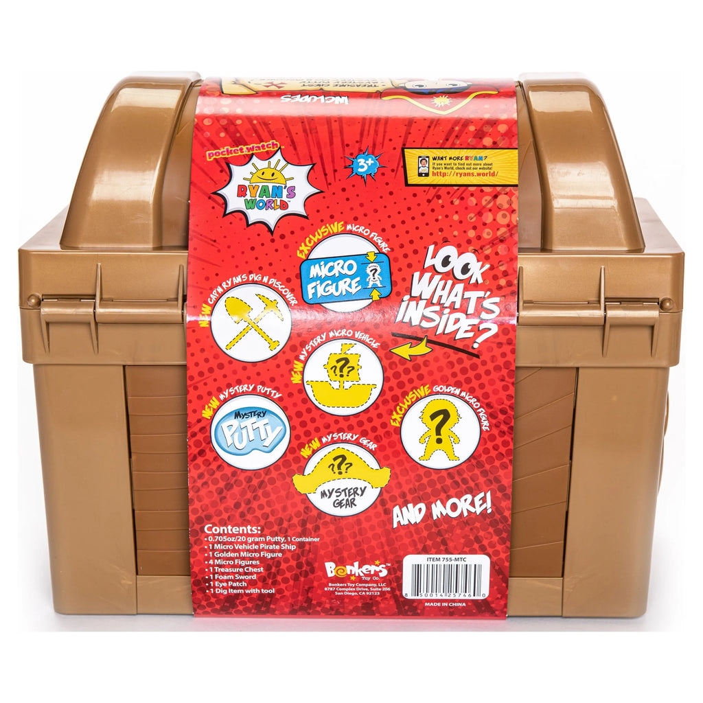 Micro Toy Chest Mystery World Cap`n Ryans Treasure Ryan`s