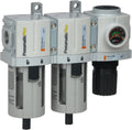 Microns Regulator, - Small Particle) Coalescing Micron Filter Air Filter, Air Air 3/8" Bowl, Oil (0.3 - Compressed (5 Dryer Dust) & Particulate & Compressed Air Pressure Drain System - NPT Manual