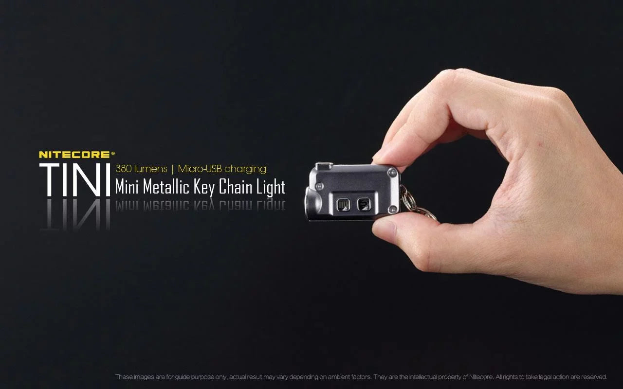 Keychain A1 (Random and White) Eco-Sensa UT32 1x Cool Dual Magnetic - Nitecore Color 1x Choices) (5700K, Battery, Bundle: Warm Headlamp Light Charger - NL1834 TINI (3000K, Emitter with White) Value