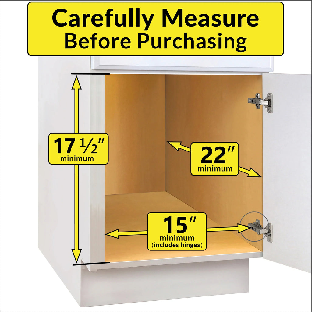 Sliding Cabinets 21", for Roll Warranty- Out - Out Ltd Shelf x Pans - Cabinet Pantry PROFESSIONAL® Out Organizer LYNK Kitchen - Double for Lifetime Shelves Pull 14" SELECT™ Slide Drawers Pots,