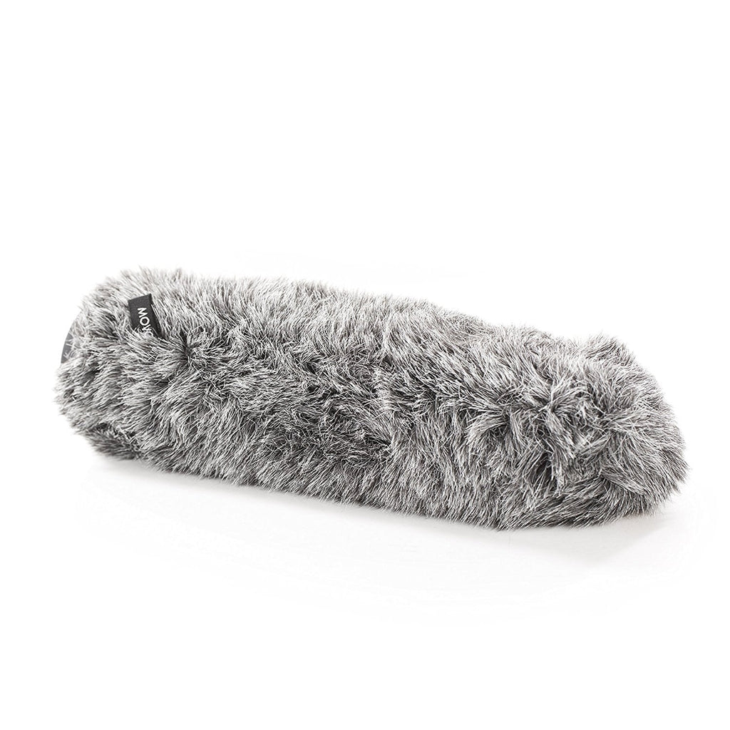 Diameter Long To Furry - Ws-g270 Up Windscreen 10.6" Microphones [27cm] In And Rigid For 18-23mm Gray Movo Dark
