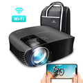 Leisure Portable Projector, Software VANKYO Movie, HD Projector, Built-in Office 510W connection Wireless with