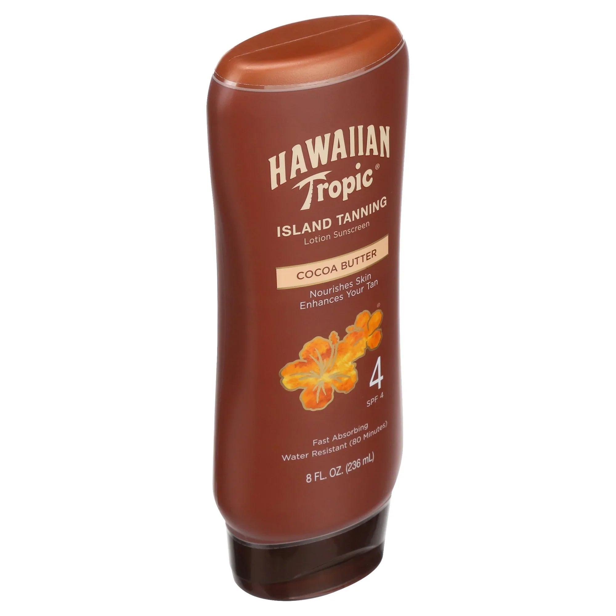 4, oz Hawaiian Lotion 8 Spf Skin Tanning Protects Nourishing Pamper Tropic