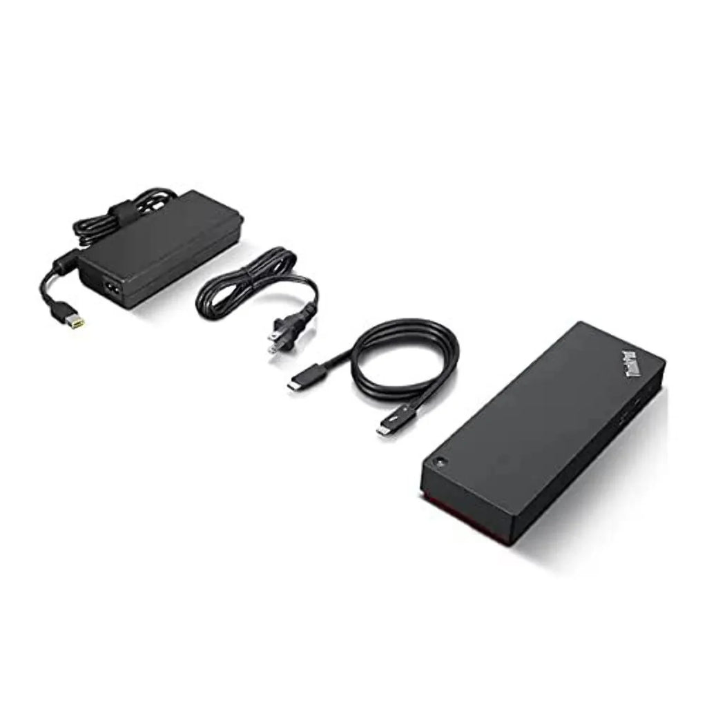 Thunderbolt Lenovo 8K 4 Support Power Universal Display to Delivery 100W Up ThinkPad 40B00135US Dock