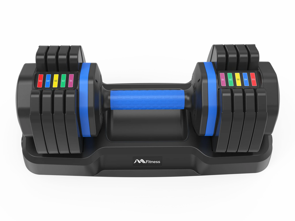 Single by Body Tray, 55lb for with Fast Adjustable Fitness Handle Turning Adjust Full Workout Suitable Weight Dumbbell Anti-Slip - with Exercise Handle, Dumbbell Dumbbell