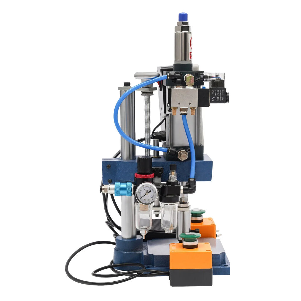 Adjustable with Punch Pneumatic Machine Press Equipment Controller, 440lb Digital New 4V210-8