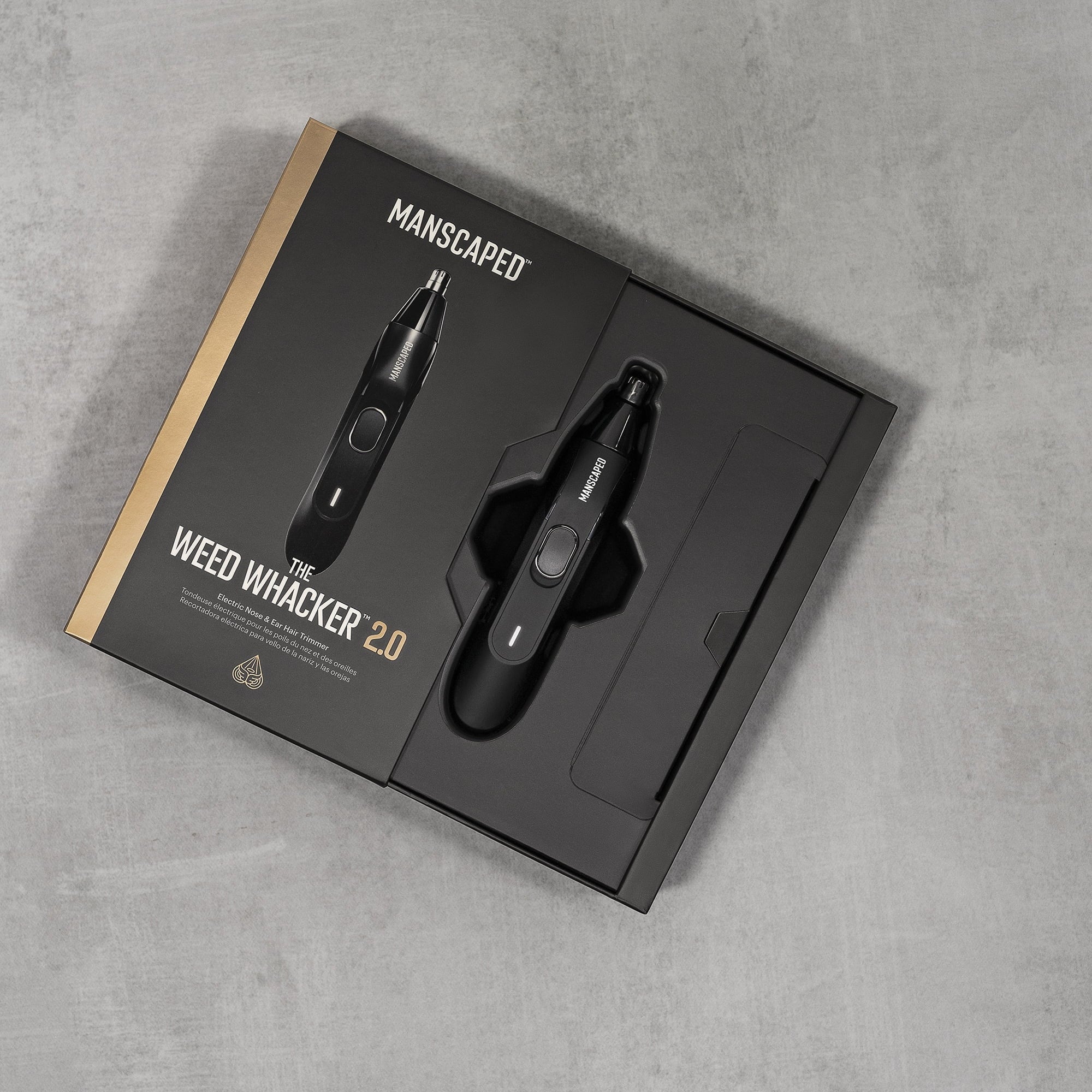 Weed MANSCAPED® Includes: & The 3.0 Duo PLUS Mower® & The Hair The 3.0 Ear Lawn Trimmer Hair PLUS Nose Trimmer Groin and Body Whacker® Men's Perfect