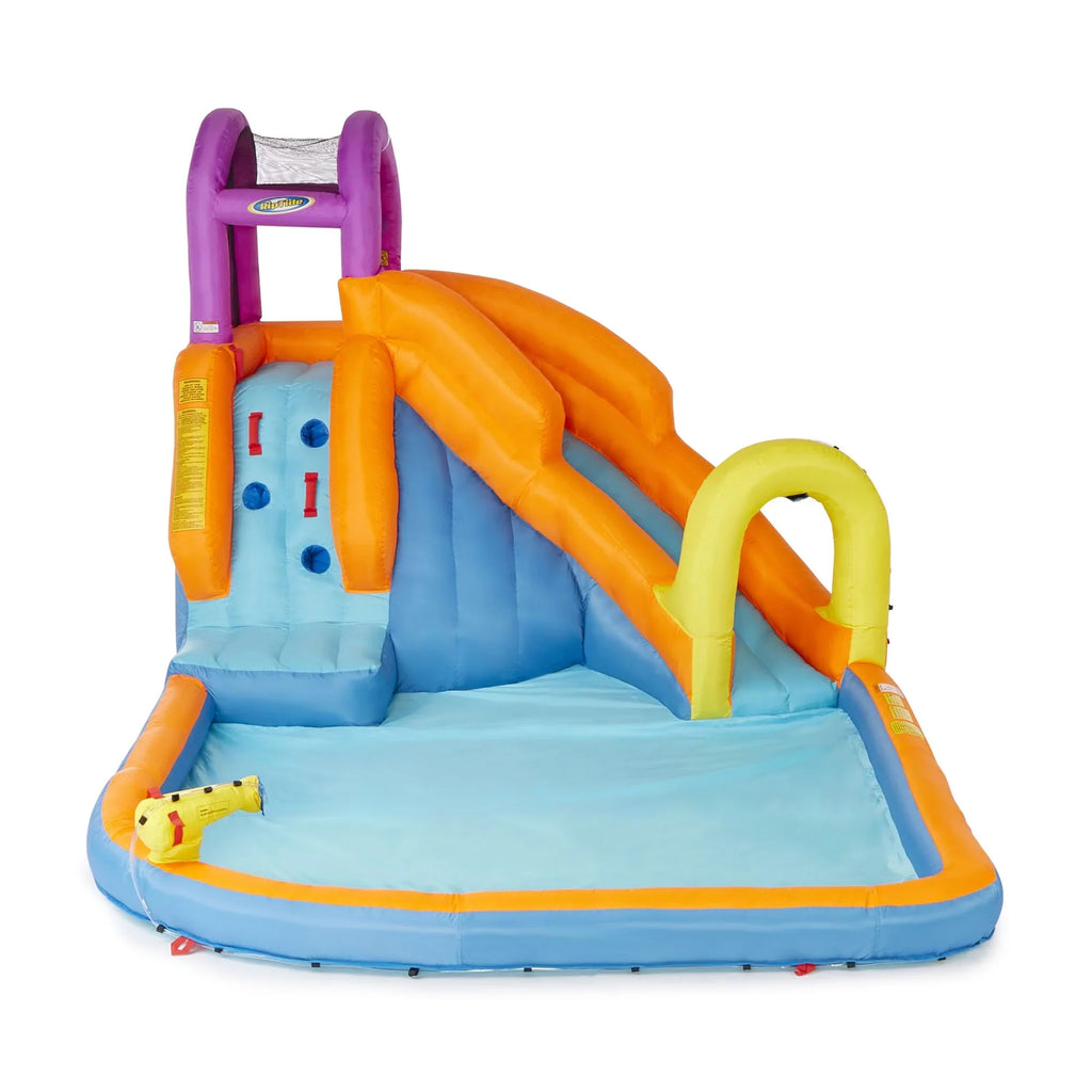 Twist Tornado liquid exterior with Mega Slide Inflatable Time Kids Park Magic