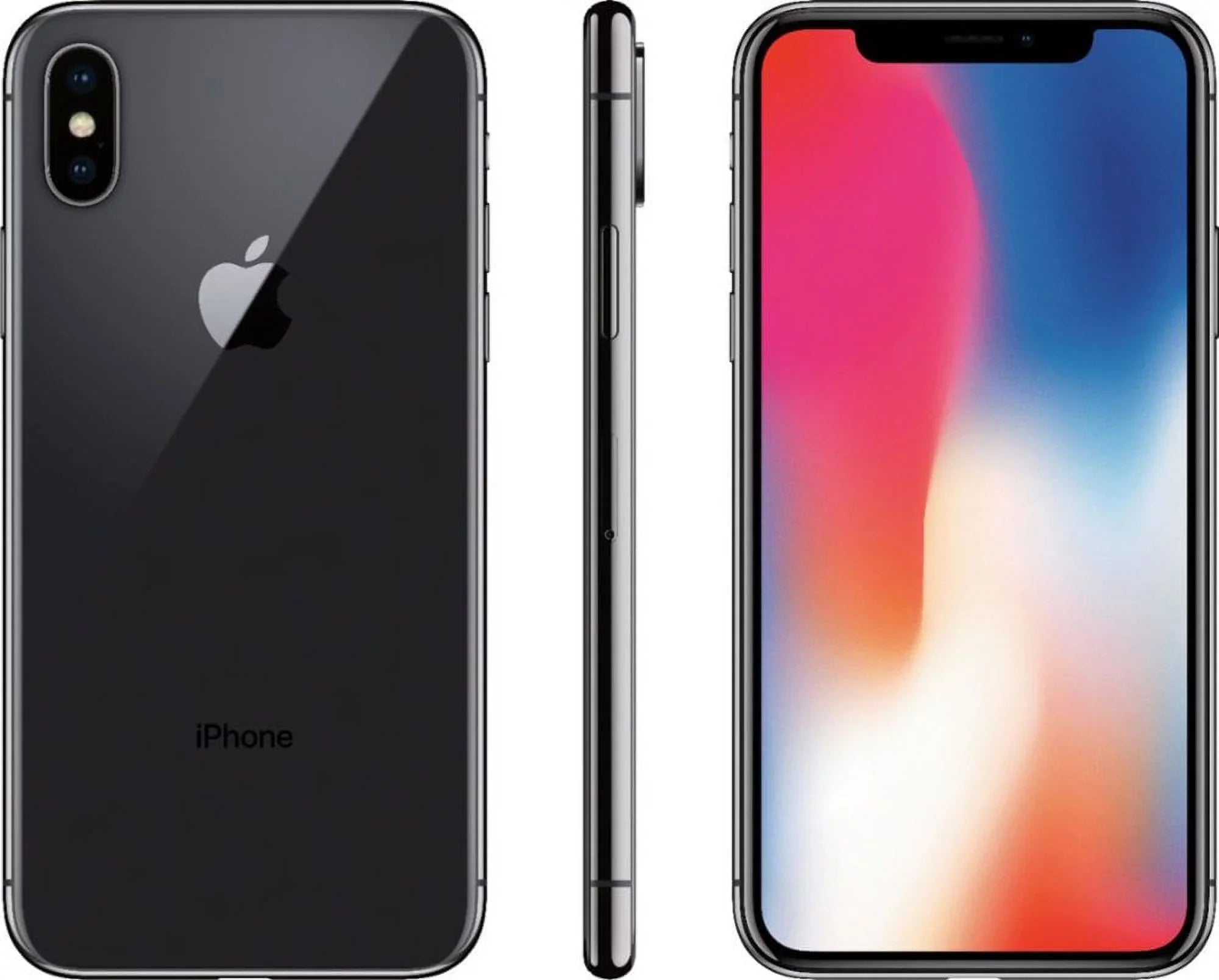 64GB Restored Smartphone Fully X Unlocked iPhone Space (Refurbished) Gray