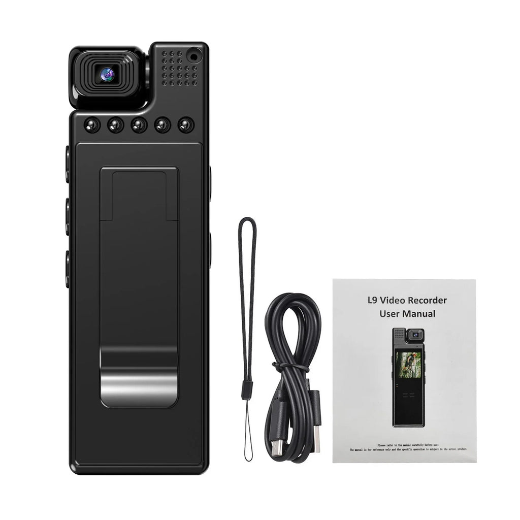 GoolRC Camera Hour 180°Lens and Screen, Rotatable, with Day WiFi, Night Recording, Video Document Life, Your 1.3in Audio 6 Battery Body TFT Vision