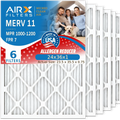 Conditioner Air MPR Premium Pleated Filter 6 Electrostatic Pack 11 & 24x36x1 MPR WICKED 1200 MERV FPR Comparable AIRX Air Filter to AIR. 24x36x1 USA Made 7 HVAC Furnace FILTERS 1000, by CLEAN Filters