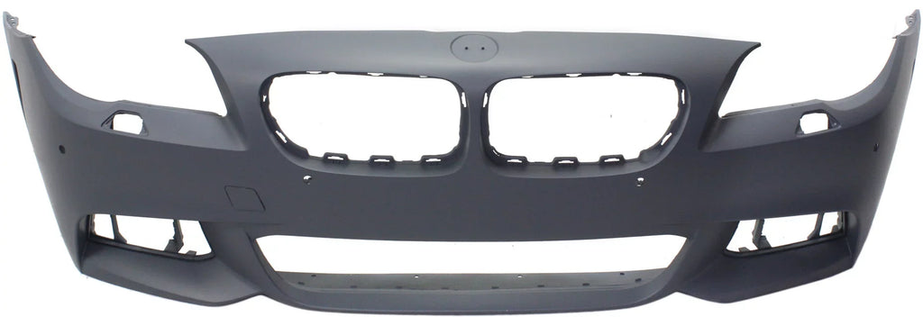 with For Compatible Pkg Holes Side and 2014-2016 BUMPER COVER Sensor PDC M Primed 5-SERIES Front Sedan/Hybrid Cam View with