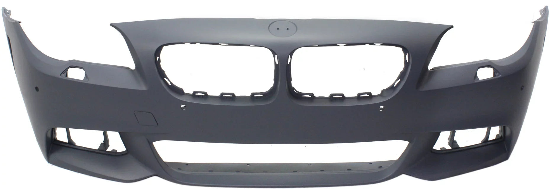 with For Compatible Pkg Holes Side and 2014-2016 BUMPER COVER Sensor PDC M Primed 5-SERIES Front Sedan/Hybrid Cam View with