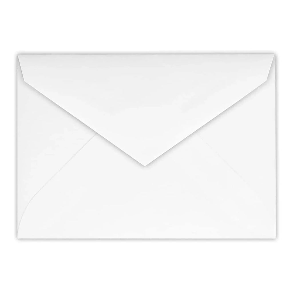 Envelopes 5 1/8) White (3 BAR 4 LUX 250/Pack 5/8 Bright (4BAR-BW-250) x 28lb.