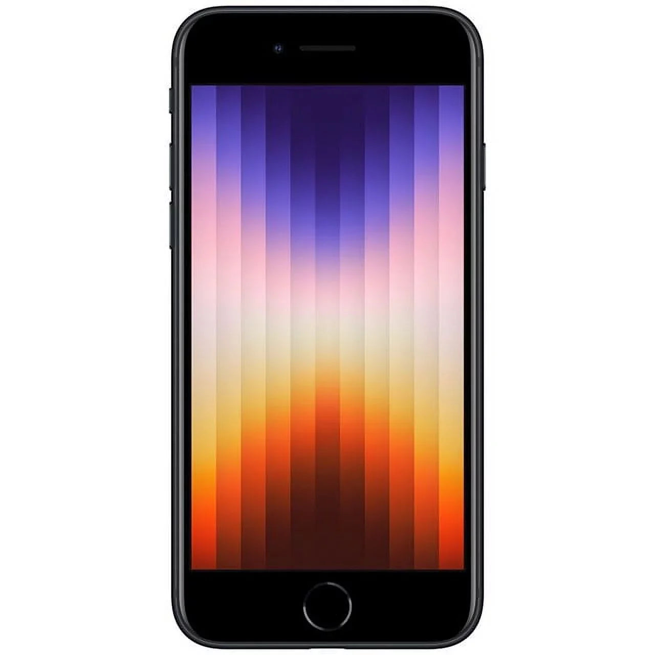 ) iPhone A2595 Unlocked) Restored (Fully 128GB (3rd SE Gen) (: Midnight (Refurbished)