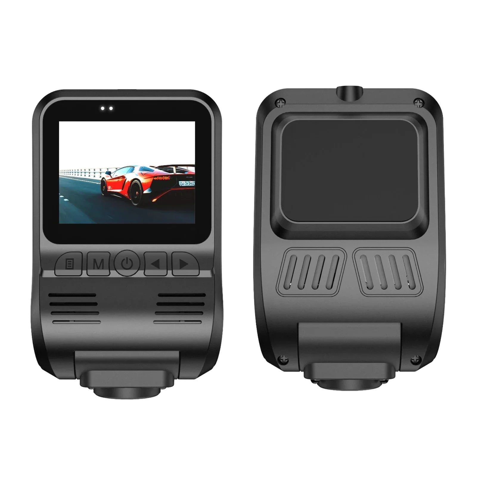 Dash DVR, Tomshoo Recorder for Rear Camera, Cam Front Recording Dual and Camera Recording Dash Loop Driving Shaking 1080P Hidden 720P