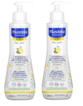 Nourishing & Cold 2-pack Body Cream 10.14 Mustela oz, Dry For Baby Gel Hair Cleansing Skin with -