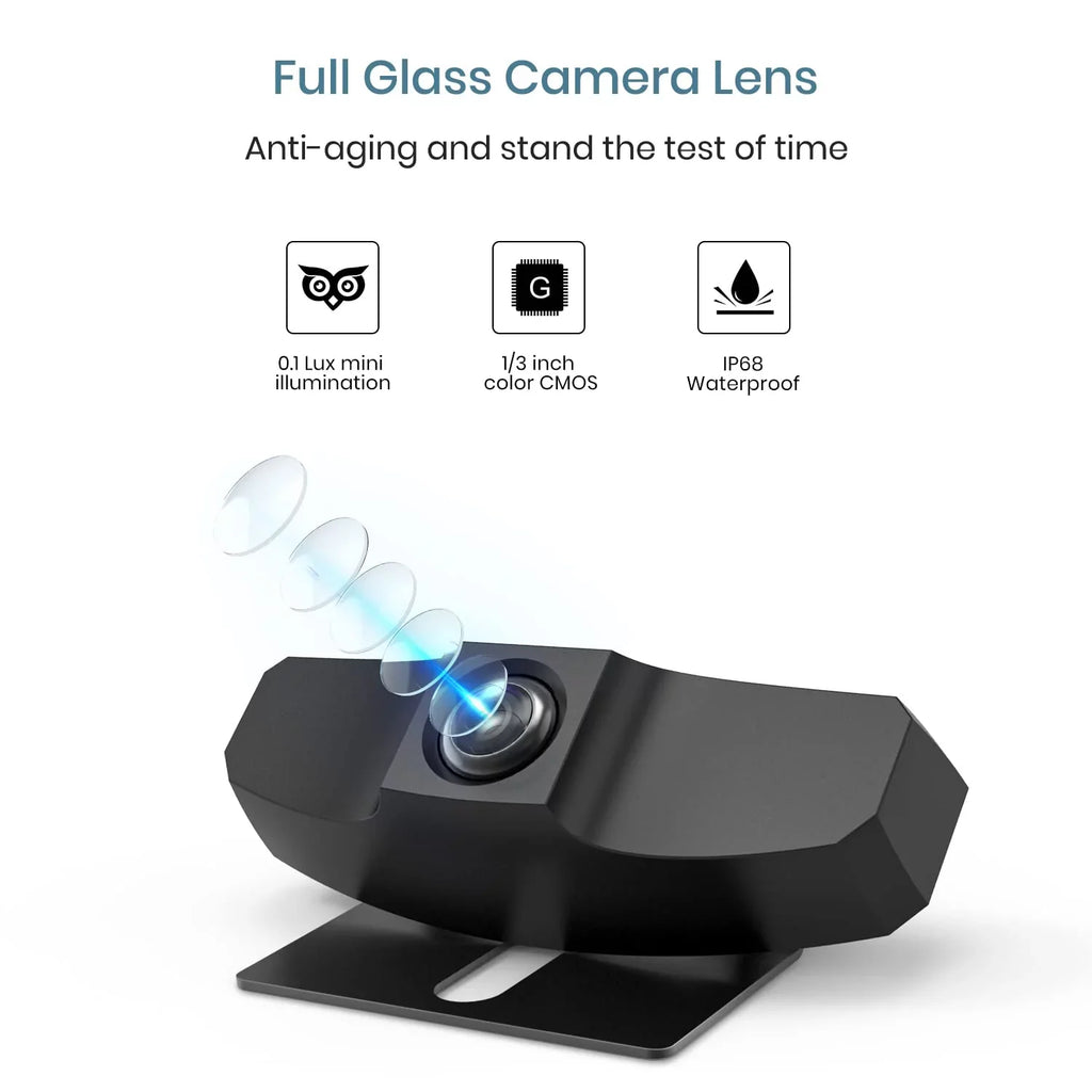 License Camera Camera Rear Camera View Backup Solar Back Plate Car BOSCAM Trailer Camera, Systems, Vehicles for Wireless Wireless Digital Up Reverse