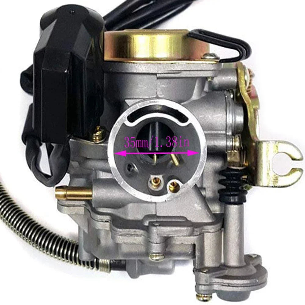 50CC Fit 4 Scooter Carb Carburetor Engine Taotao Intake 49CC 18mm Stroke Manifold Air GY6 Filter for