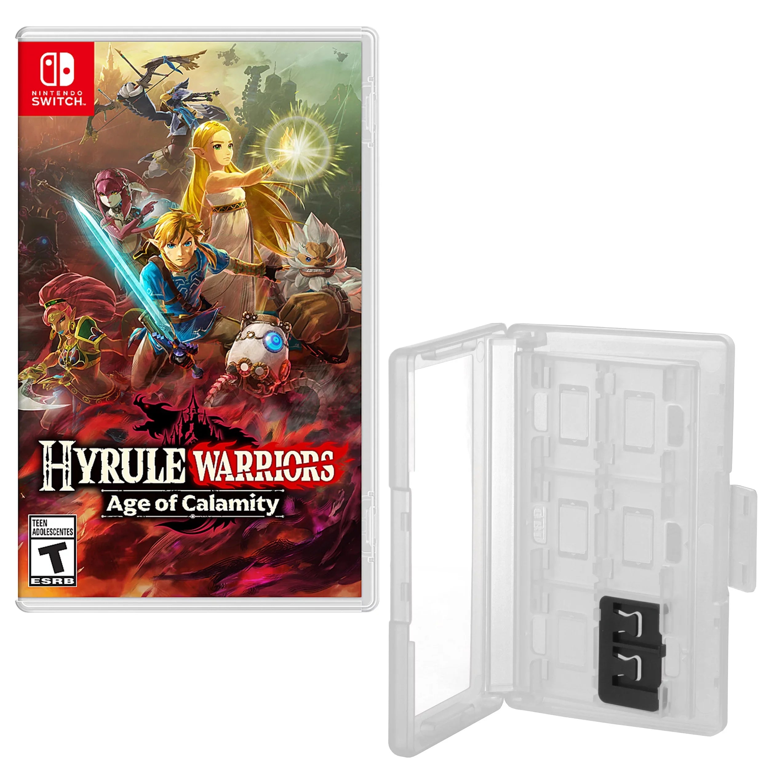 of Warriors: Calamity 12 Age Hyrule Nintendo Caddy for with Switch Game