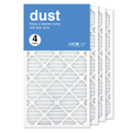 USA AC 16x30x1 Filter, the Dust Filter Filters HVAC 4-Pack MERV Air AIRx Made Furnace Pleated 8 Air in